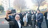 گزارش تصویری/ بدرقه کاروان پانزدهمین المپیاد ورزشی دانشحویان دختر